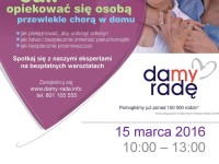 Warsztaty Jak opiekować się osobą starszą