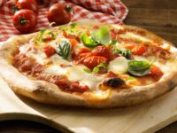 89754308 - fresh homemade italian pizza margherita