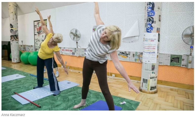 Specjalny program gimnastyki dla seniorów zapobiegnie upadkom